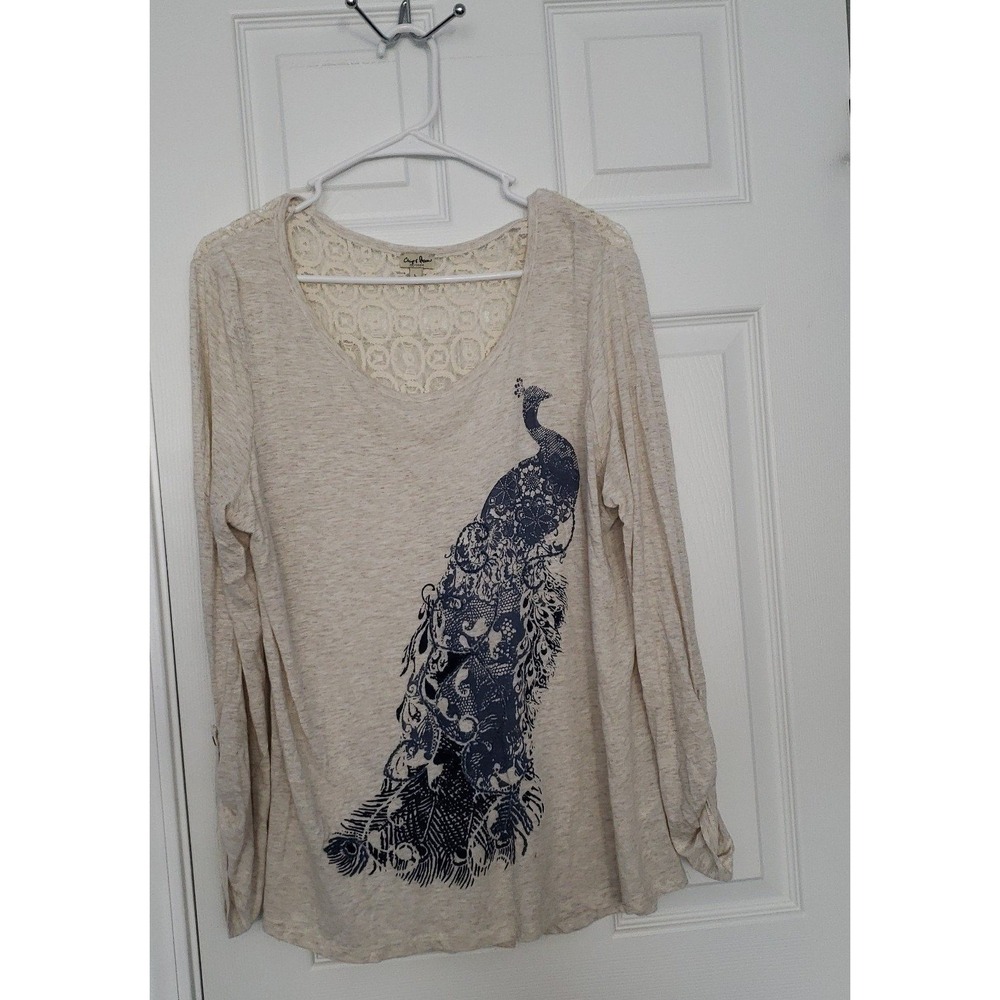 Chip & Pepper‎ Womans Long Sleeve Shirt Size Large
